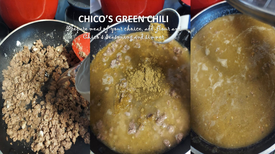 GREEN CHILI DIRECTIONS