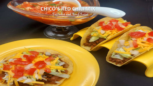 RECIPES – ENCHILADAS, CHILI CON CARNE AND TACOS SPANISH